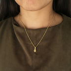 Collar Virgen Chiquinquirá | Oro Chino Dorado