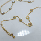 Pulsera Puntos Brillantes | Dorado