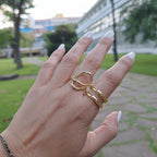 Anillo Chunky | Gold Field Dorado