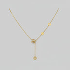 Collar Dama Love U Acero | Dorado