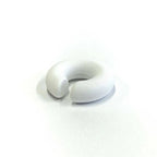 Ear Cuff Blanco | Plástico