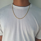 Collar Hombre Serpiente | Dorado