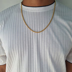 Collar Hombre Espiga | Dorado