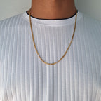 Collar Hombre Cubana | Dorado