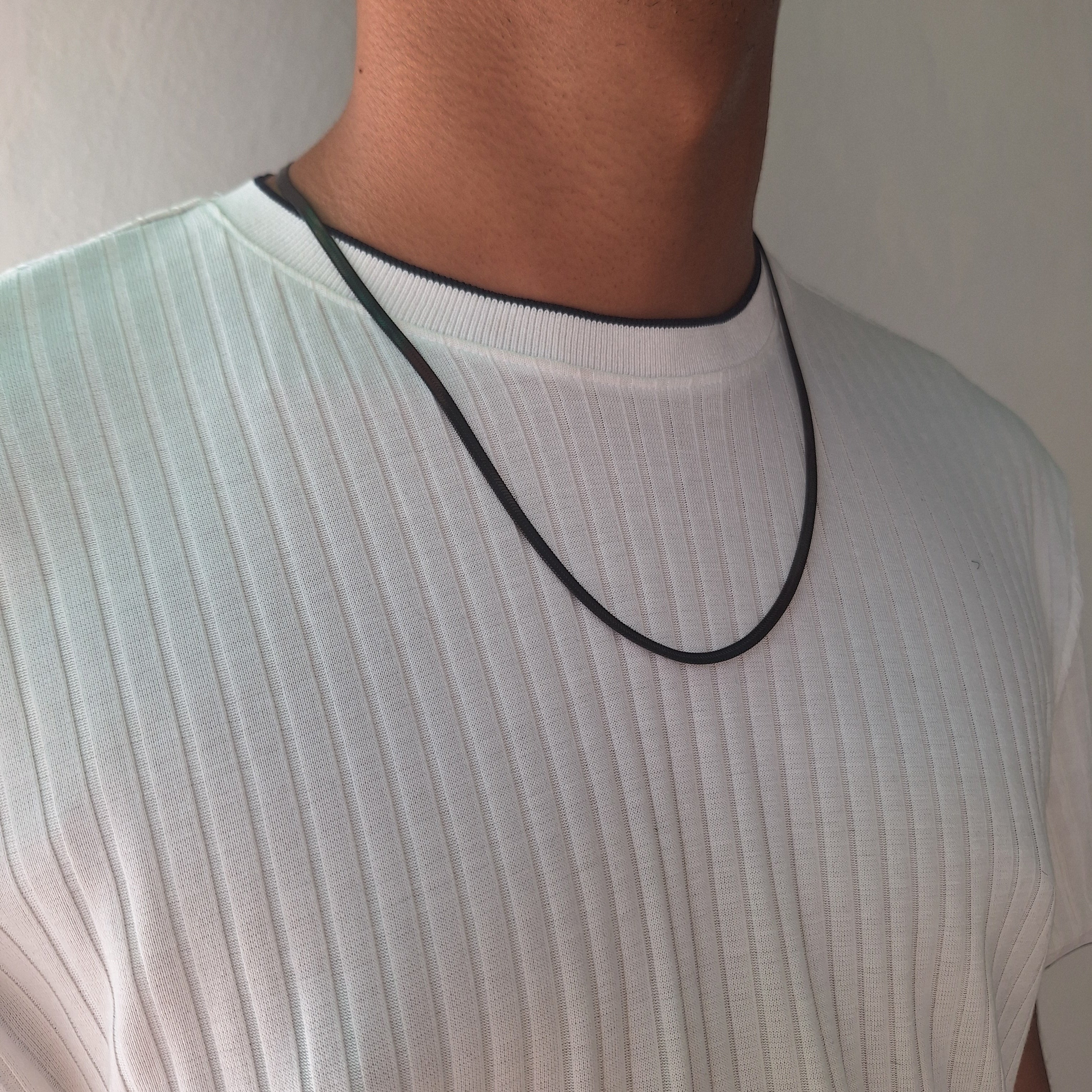 Collar Hombre Serpiente | Negro