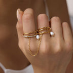 Anillos Apilables Aros | Dorado