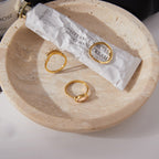 Anillo Brillos Cornona | Dorado