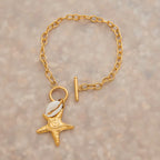 Pulsera Estrella Mar | Dorado