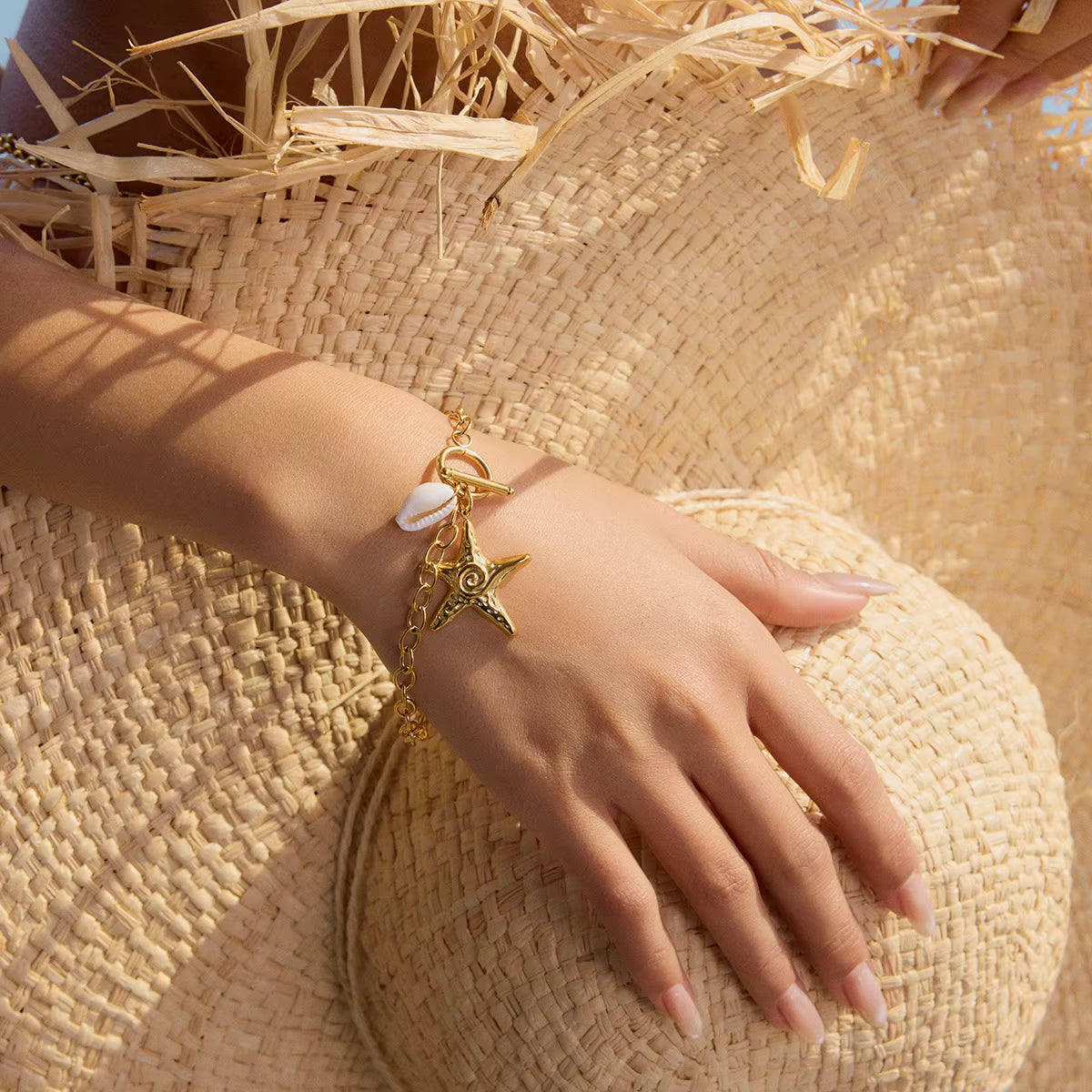 Pulsera Estrella Mar | Dorado