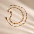 Pulsera Minimalista 2 Piezas | Dorado