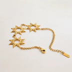 Pulsera 3 Soles | Dorado