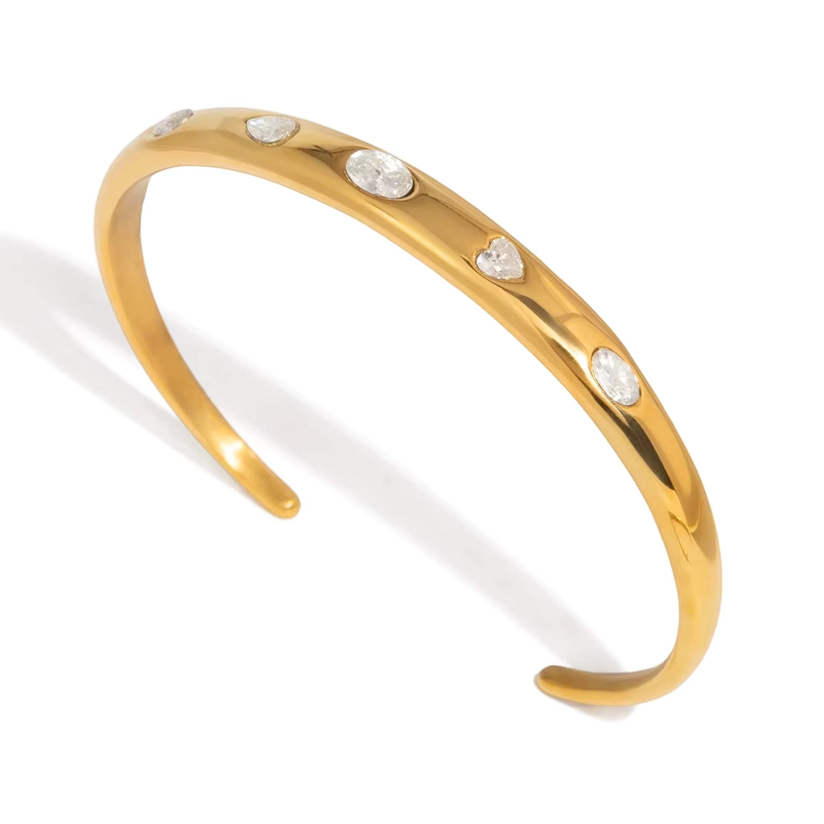 Brazaletes Elegantes Lujo | Dorados