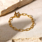 Pulsera Cadena | Dorado