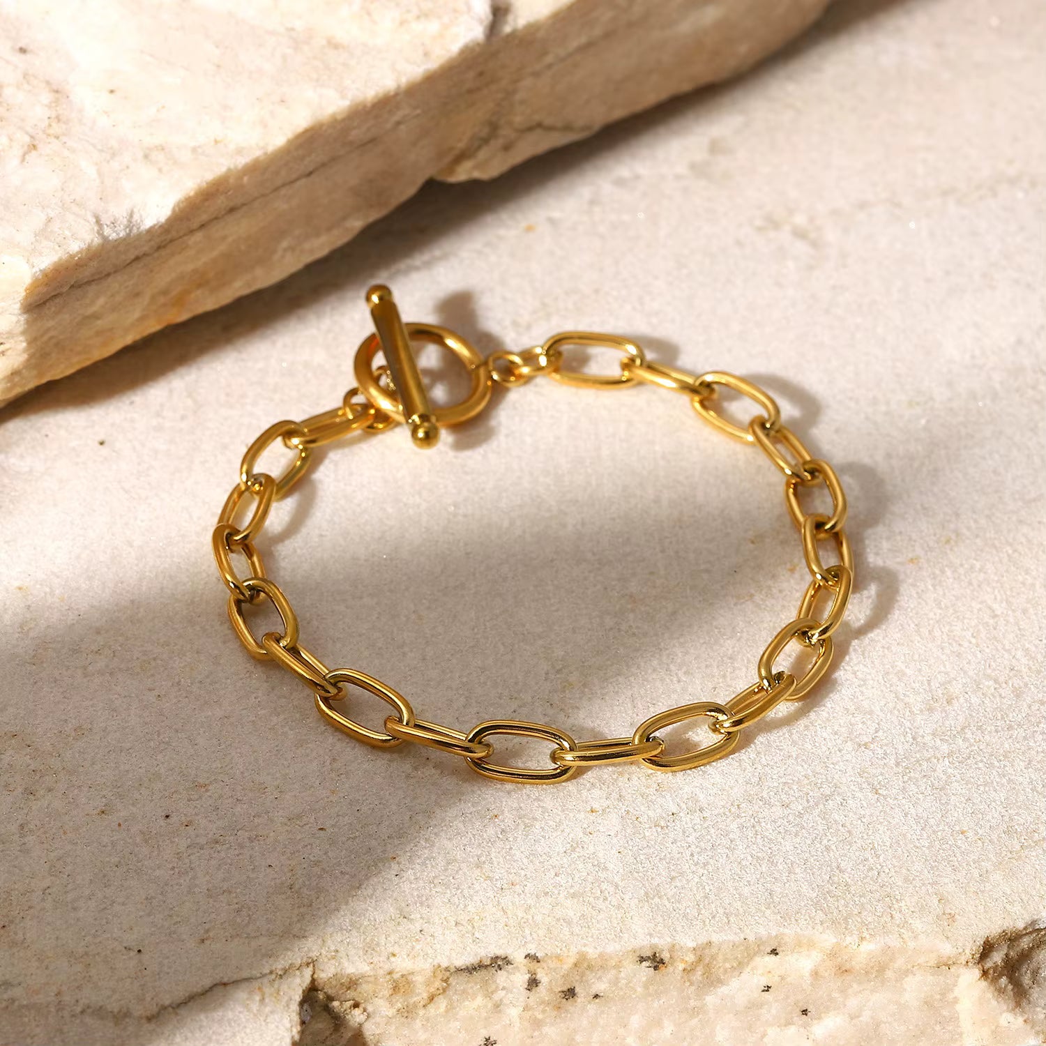 Pulsera Cadena | Dorado