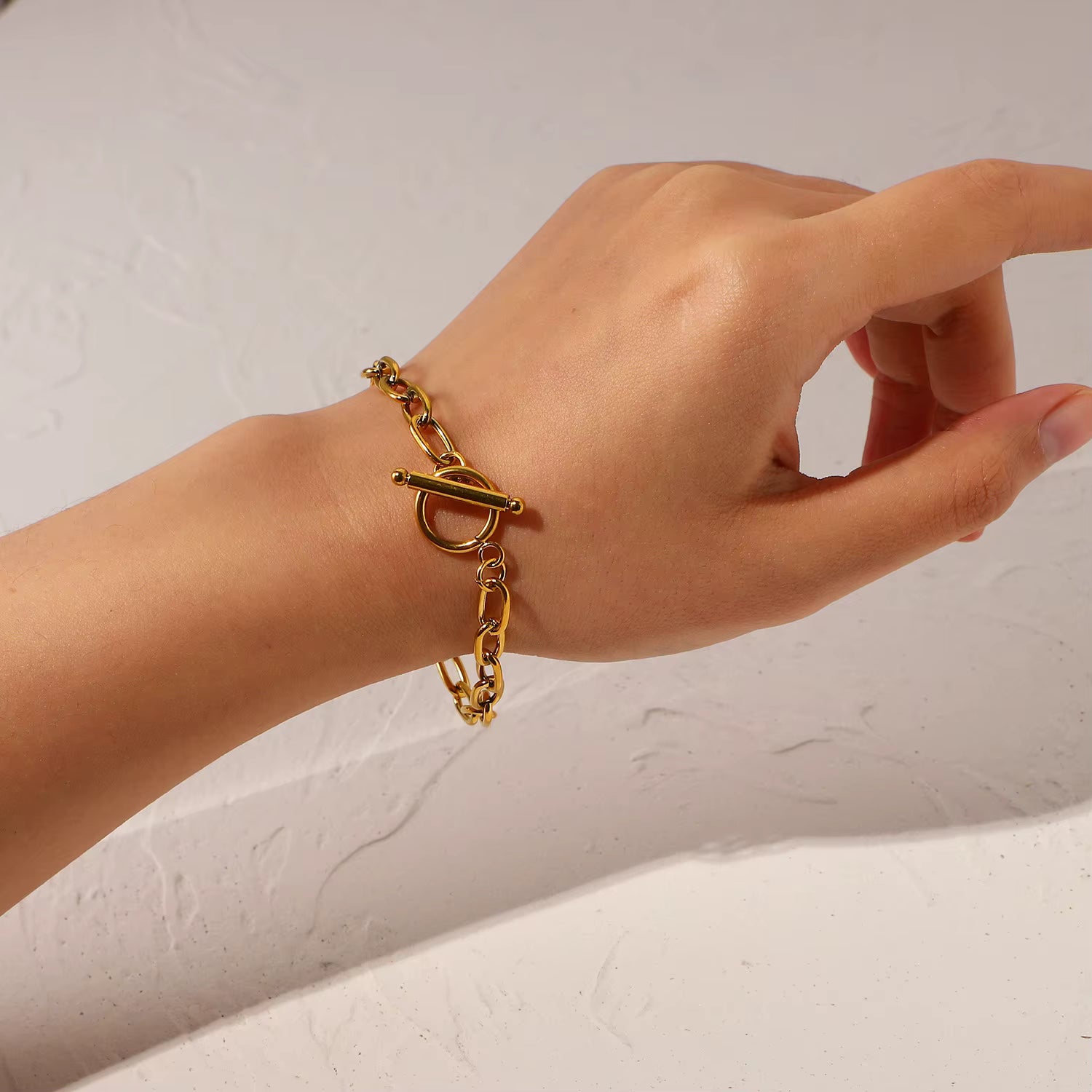 Pulsera Cadena | Dorado