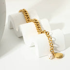 Pulsera Grd Mar Dorada | Dorado