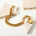 Pulsera Grd Mar Dorada | Dorado