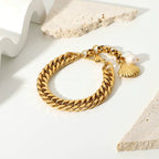 Pulsera Grd Mar Dorada | Dorado