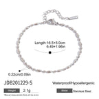 Pulsera de Eslabones Ovalados de Alto Pulido | Dorado y Plateado