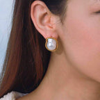 Zarcillo Aurora Libre | Dorado Perla