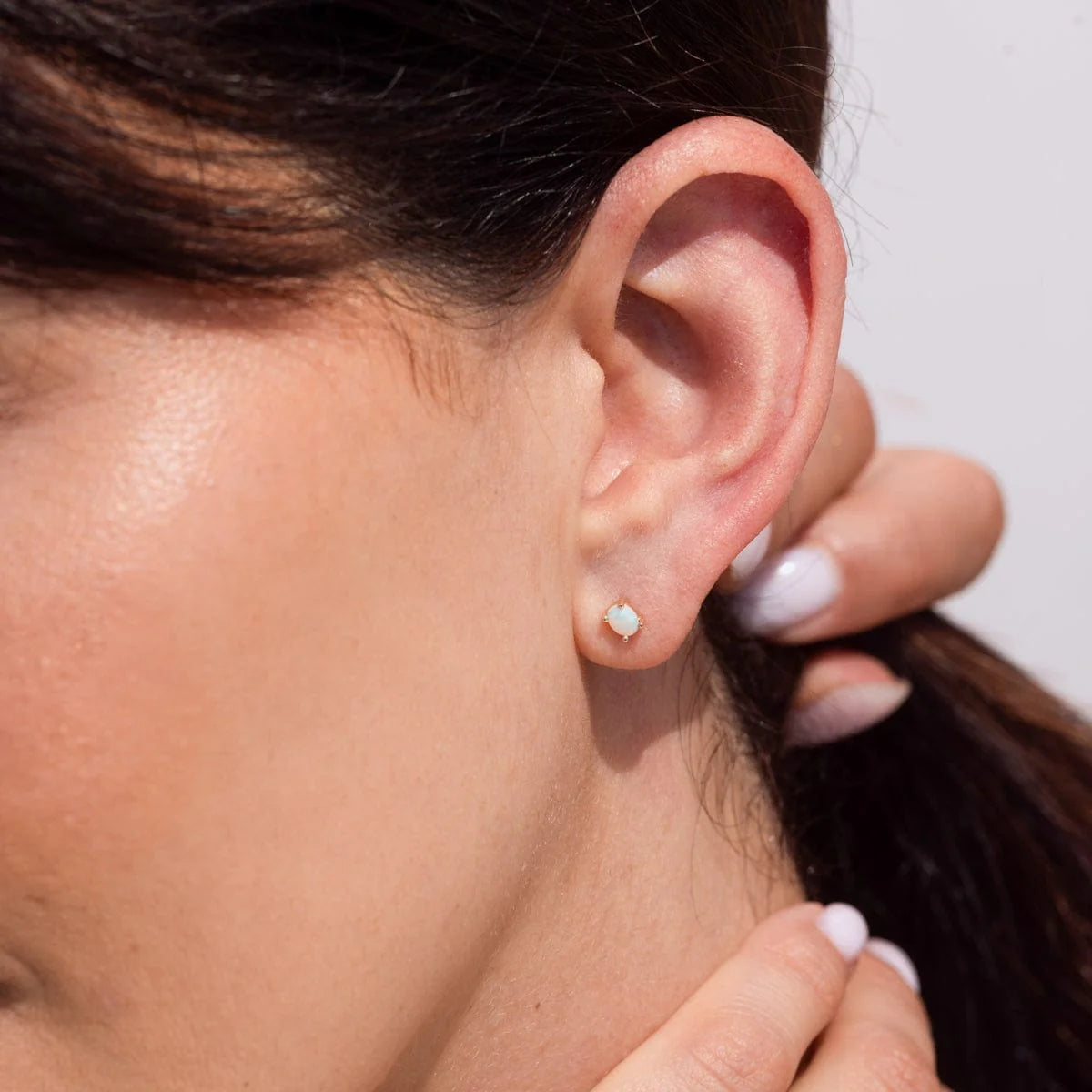 Zarcillos Minimalistas Con Circón Variados  | Dorado