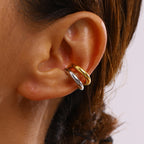 Par Ear Cuff Lujo | Bicolor