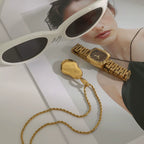 Collar Entorchado Dije Nacarado | Dorado