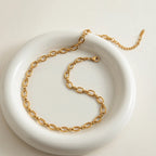 Collar Circulos Candena Unidos | Dorado