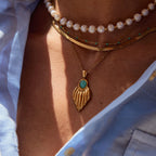 Set Aura Aqua | 2 Piezas | Dorado