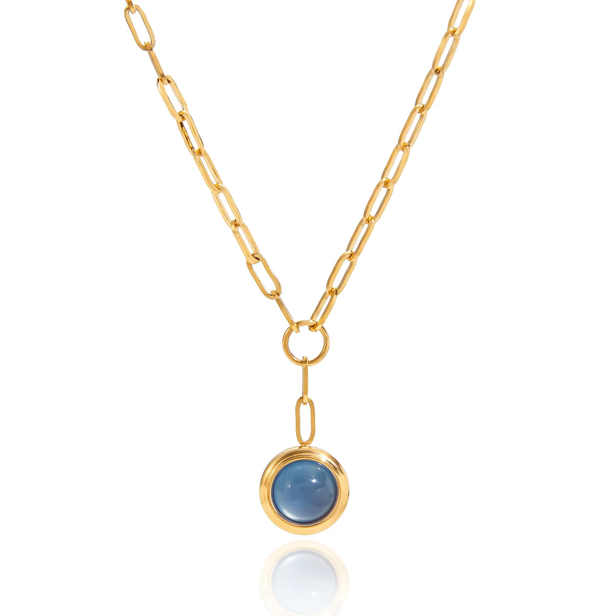 Collar Serie Ecuestre 2 Piezas - Dorado