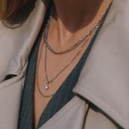 Collares Layering 3 en 1 Elegante - Dorado Plateado