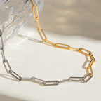 Collar Cadena Clip | Bicolor