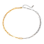 Collar Cadena Clip | Bicolor