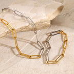 Collar Cadena Clip | Bicolor