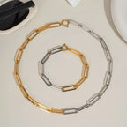 Collar Cadena Clip | Bicolor