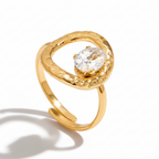 Anillo Nido de Luz | Dorado