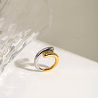 Anillo Espiral | Bicolor