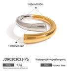 Anillo Espiral | Bicolor