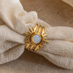 Anillo 3 en 1 Sol Radiante | Dorado