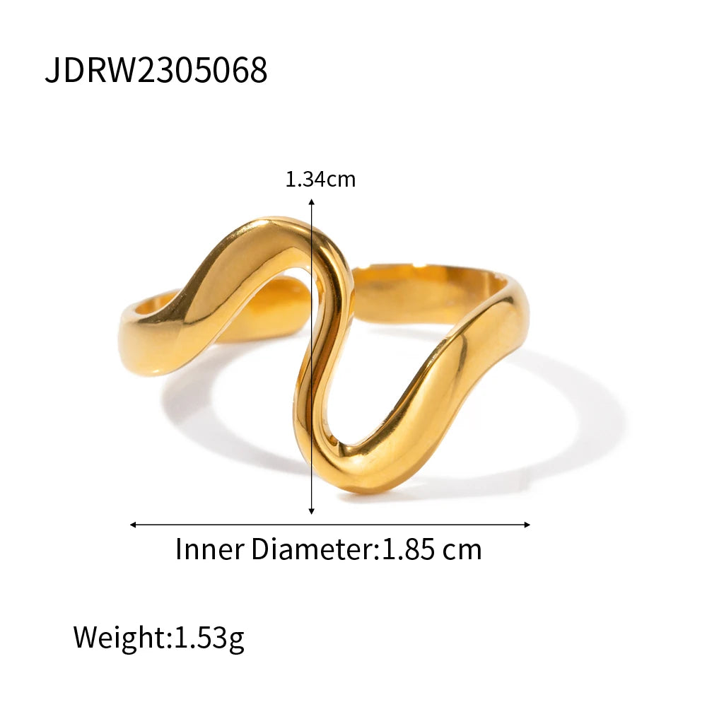 Anillo Formas | Dorado