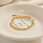 Pulseras con Forma de Corazón Mini | Dorado y Plateado