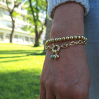 Pulsera Corazón de Estrella | Gold Field Dorado