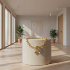 Pulsera Corazón de Estrella | Gold Field Dorado