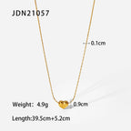 Collar Mini Corazón Minimalista | Dorado