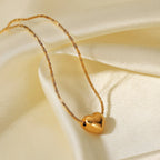 Collar Mini Corazón Minimalista | Dorado