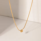 Collar Punto De Luz Mini | Dorado