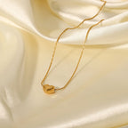 Collar Mini Corazón Minimalista | Dorado