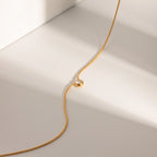 Collar Punto De Luz Mini | Dorado