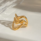 Anillo Geométrico | Dorado y Bicolor
