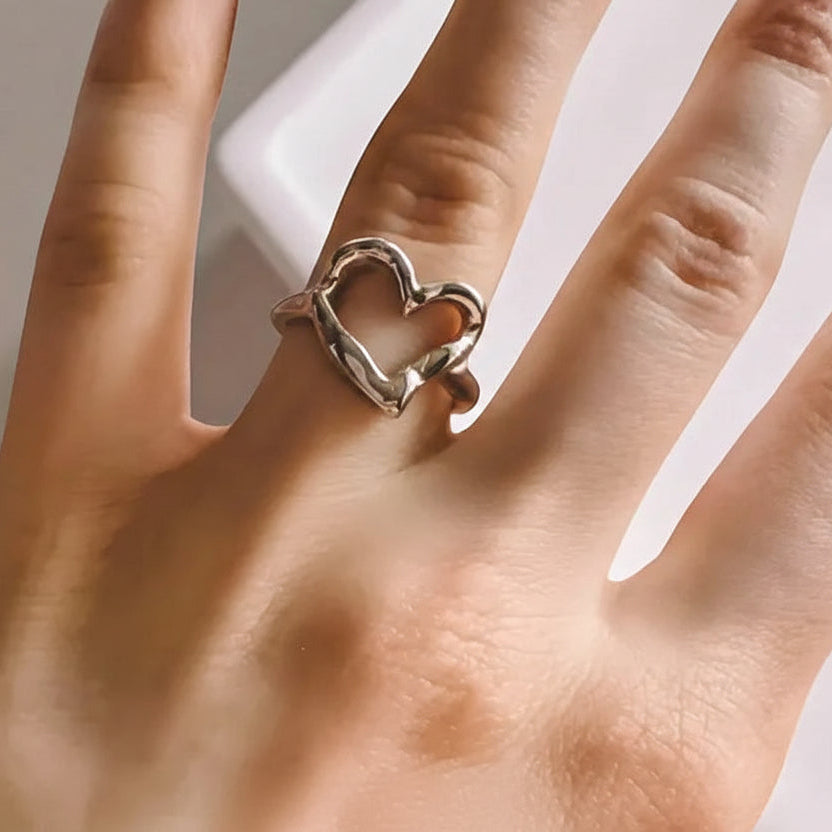 Anillo Chunky 3 modelos | Gold Field Plateado